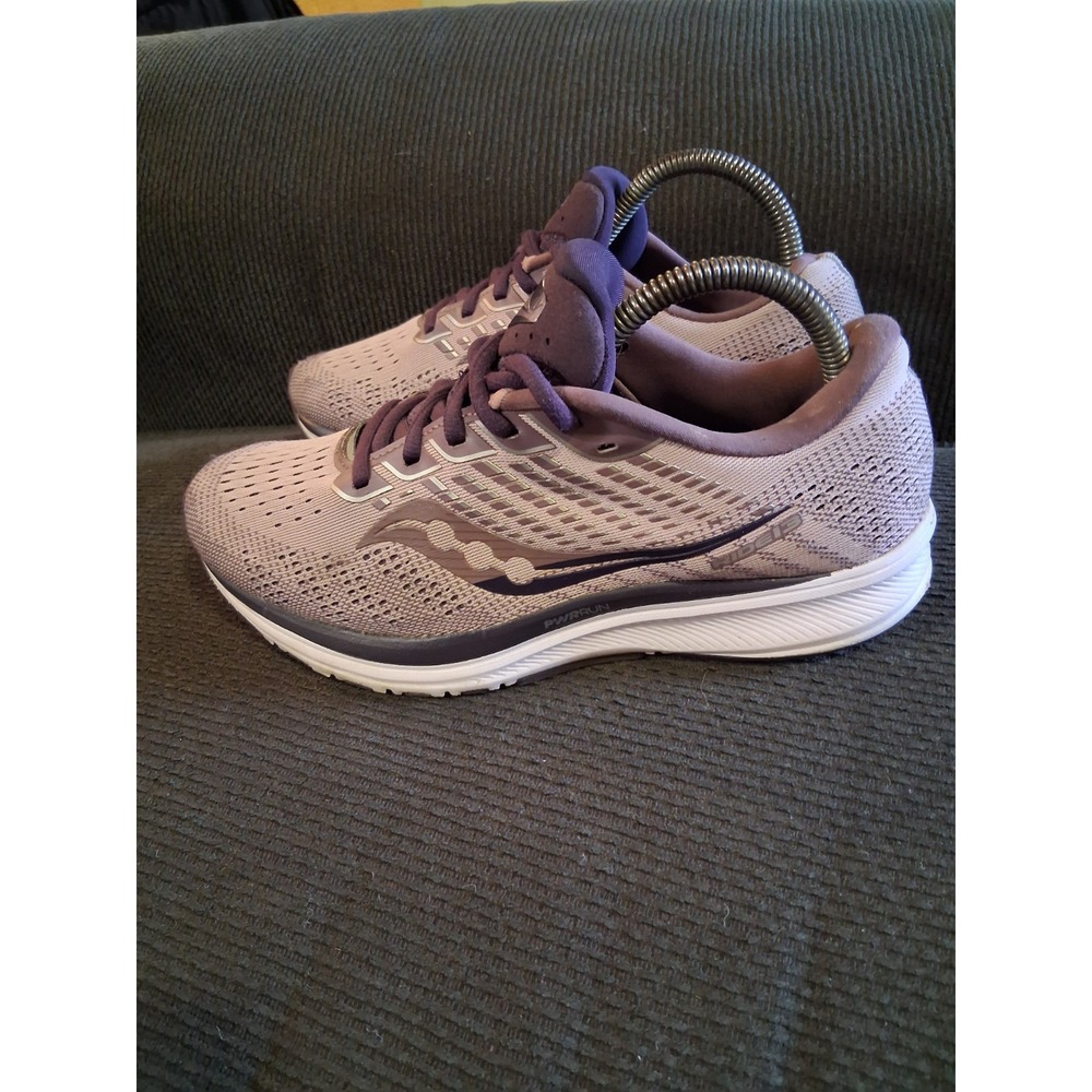 Saucony Ride 13 Purple Running Shoes‎ Size 8.5 Women's